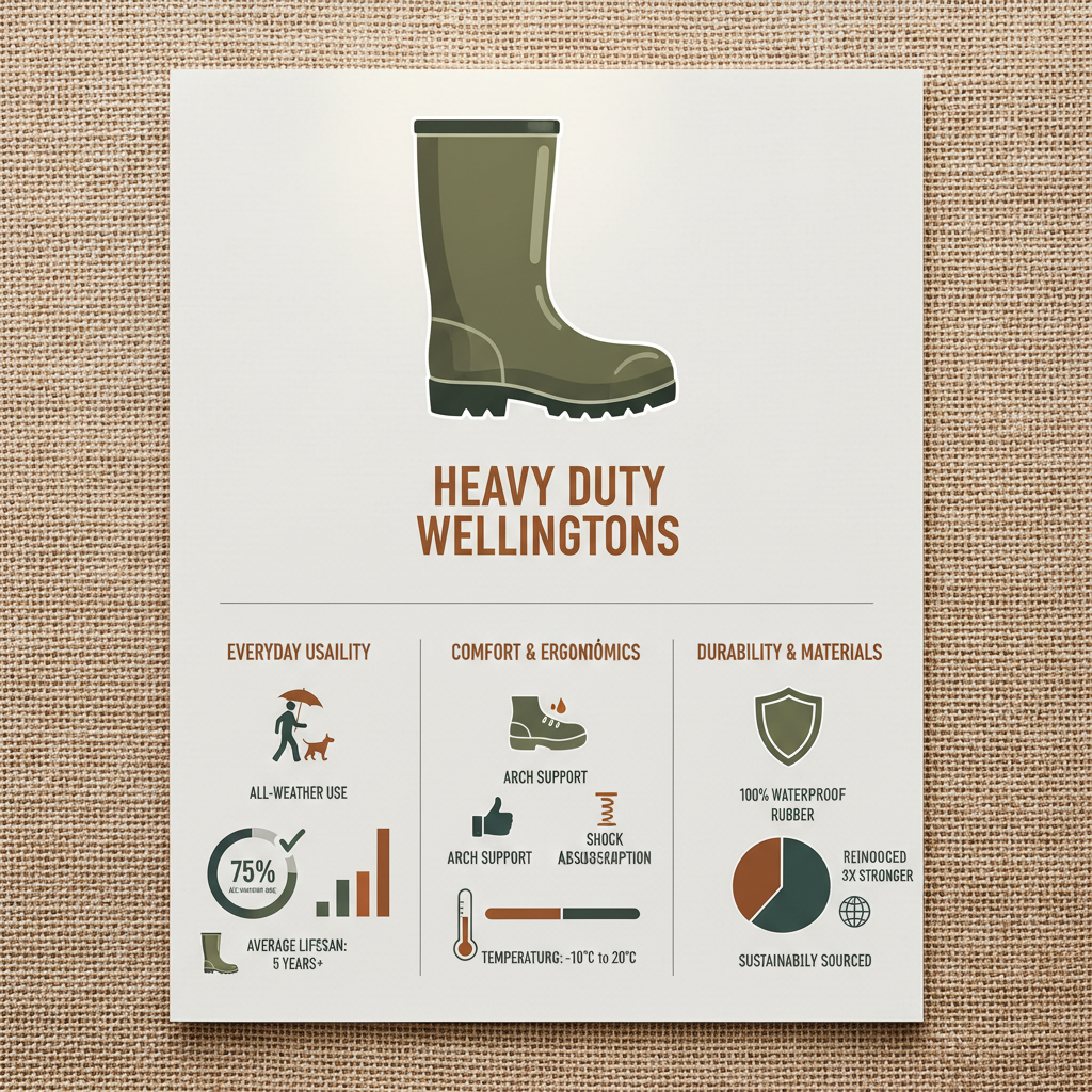 Choosing The Best Heavy Duty Wellington Boots For Optimal Outdoor Protection