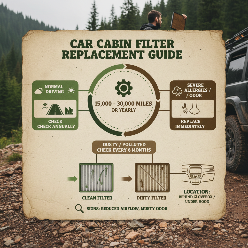 How Often Should a Car Cabin Filter Be Replaced for Optimal Air Quality
