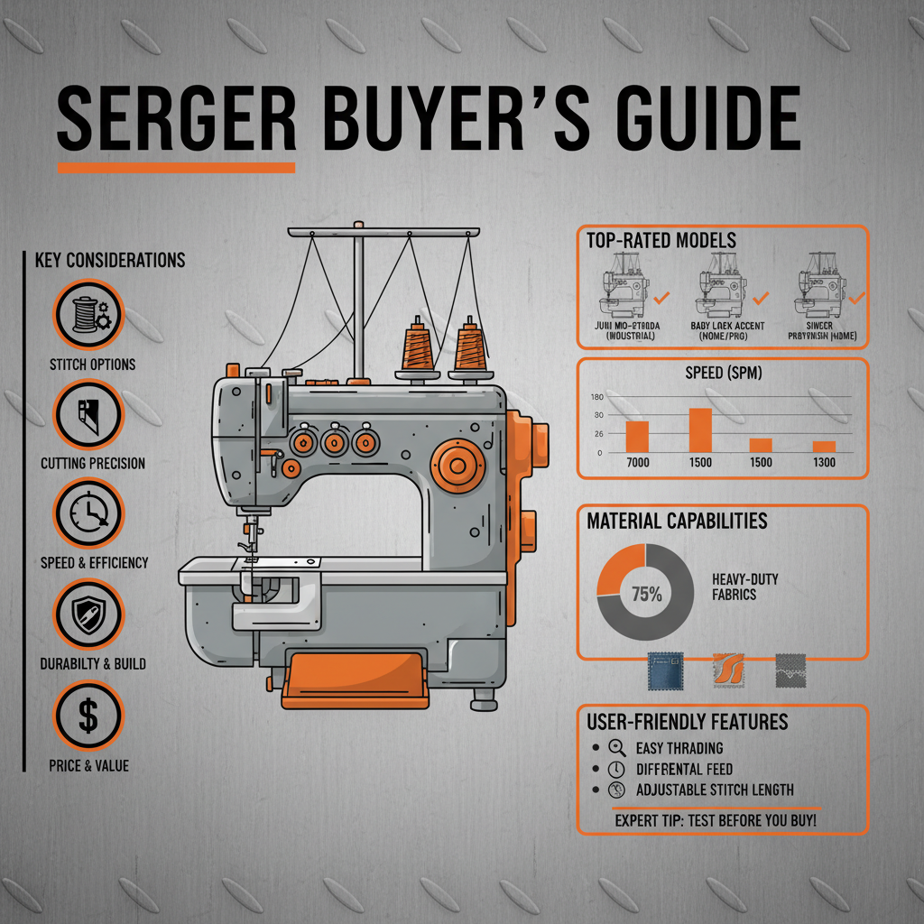 What is a Good Serger to Buy A Comprehensive Guide for Beginners and Experts