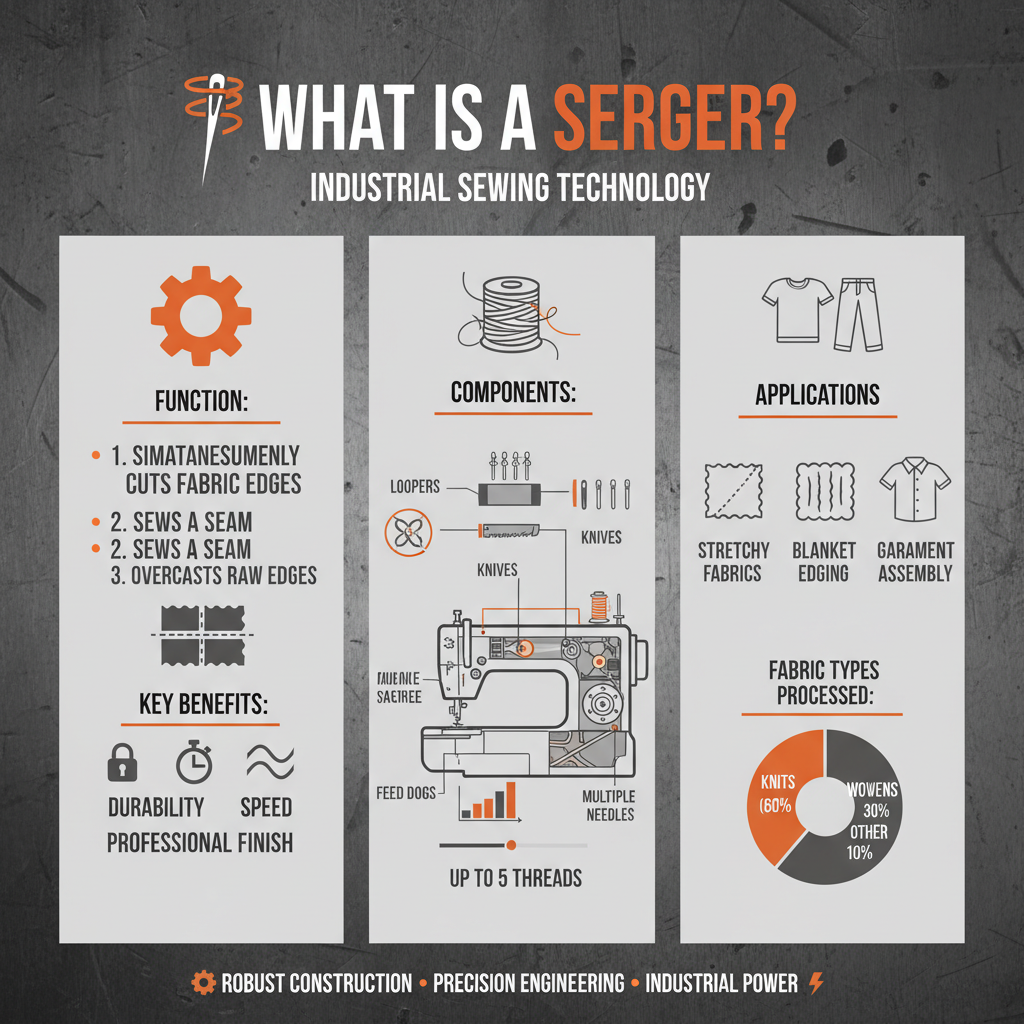 What is a Serger in Sewing A Comprehensive Guide to Overlock Machines