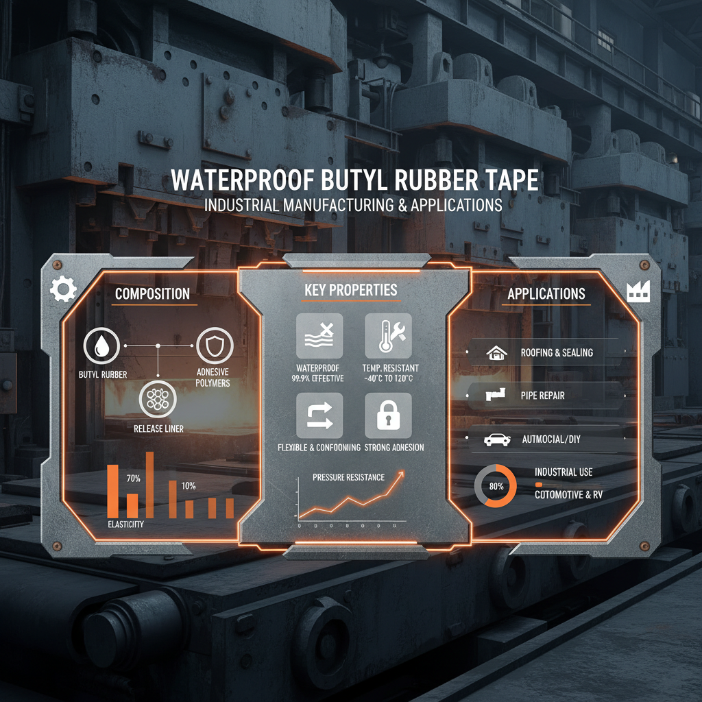 Comprehensive Guide to Waterproof Butyl Rubber Tape for Sealing Solutions