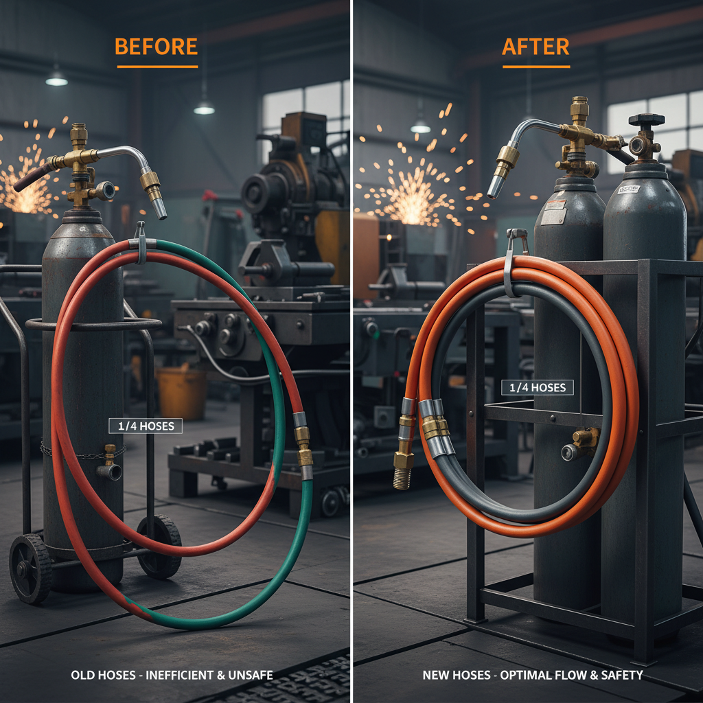 Comprehensive Guide to Understanding Oxy Acetylene Hose Sizes and Selection