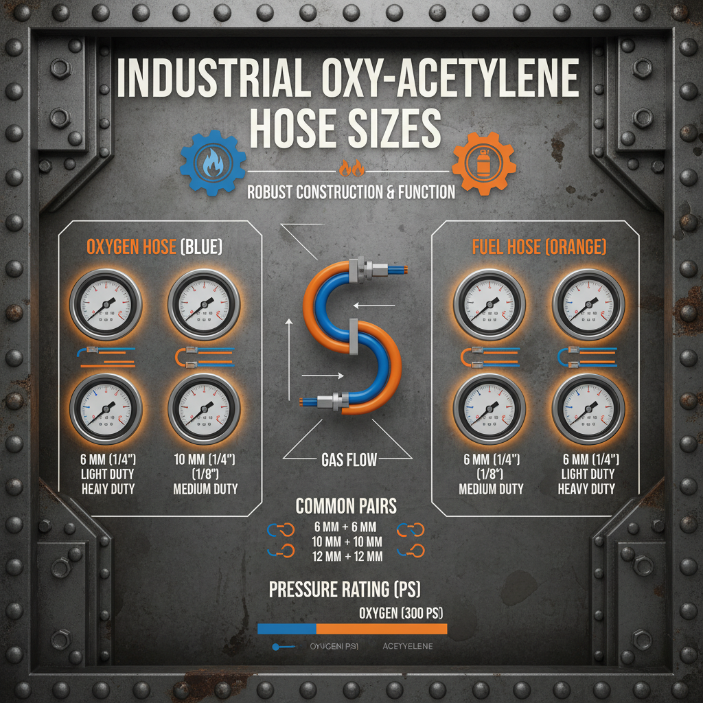 Comprehensive Guide to Understanding Oxy Acetylene Hose Sizes and Selection Comprehensive Guide to Understanding Oxy Acetylene Hose Sizes and Selection