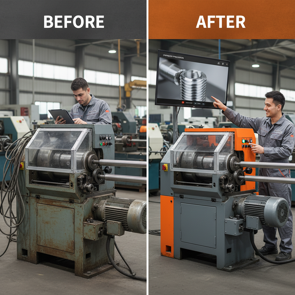 Boost Production Efficiency with Motetools Thread Rolling Machine Video Service