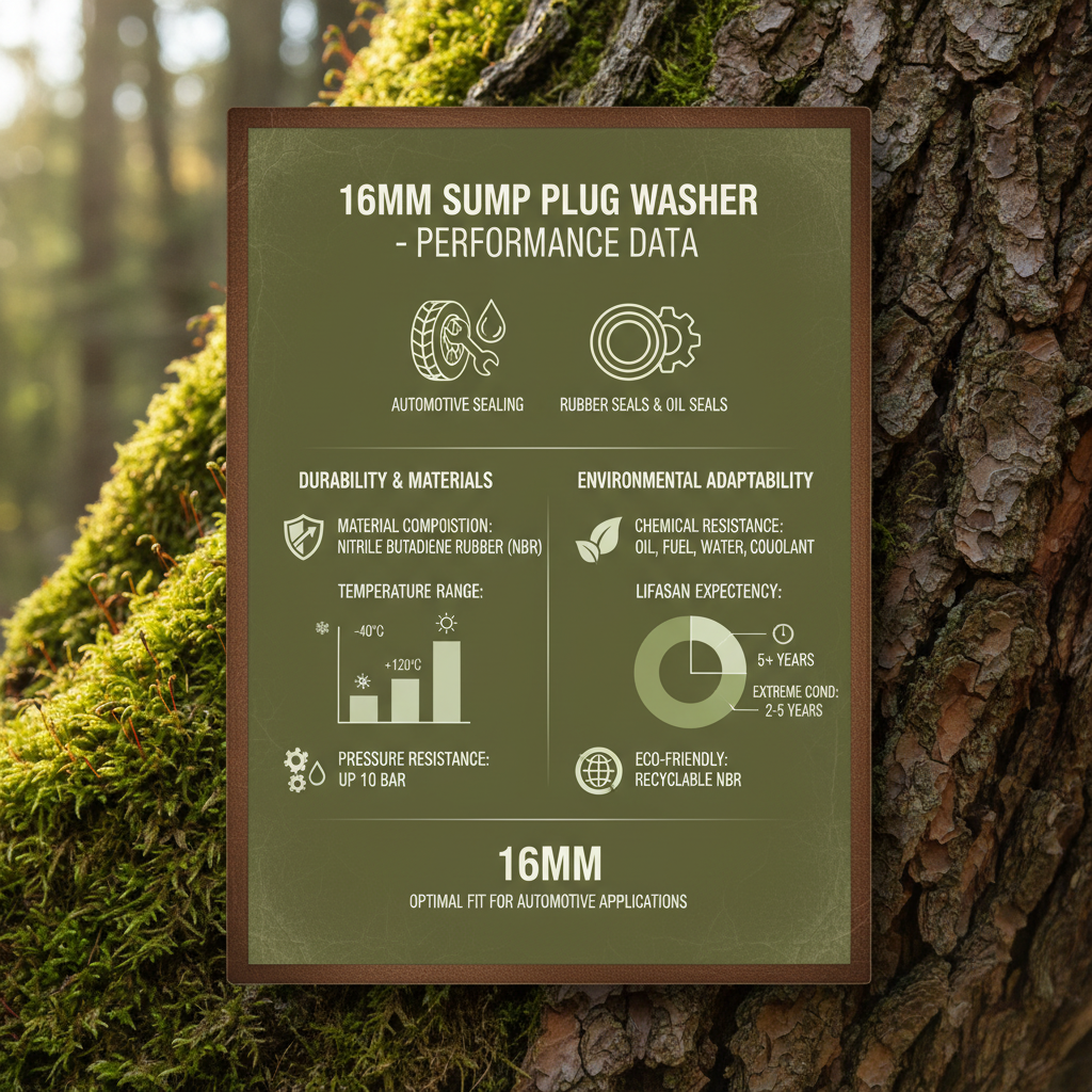 Essential Guide to the 16mm Sump Plug Washer for Engine Protection