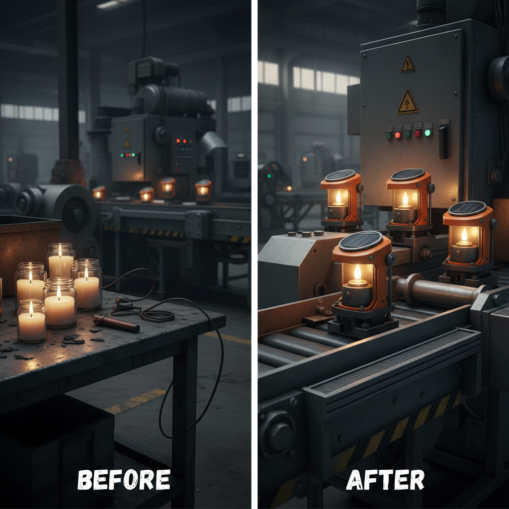 Enhance Your Outdoor Spaces with Beautiful and Sustainable Solar Candles