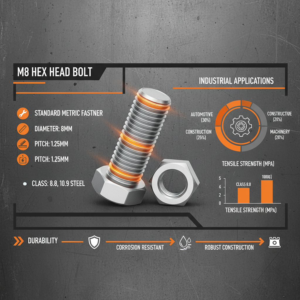 Comprehensive Guide to the M8 Hex Head Bolt Specifications and Applications