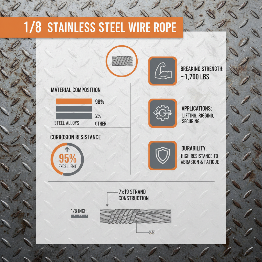 Exploring the Versatility of 1 8 Stainless Steel Wire Rope for Diverse Applications