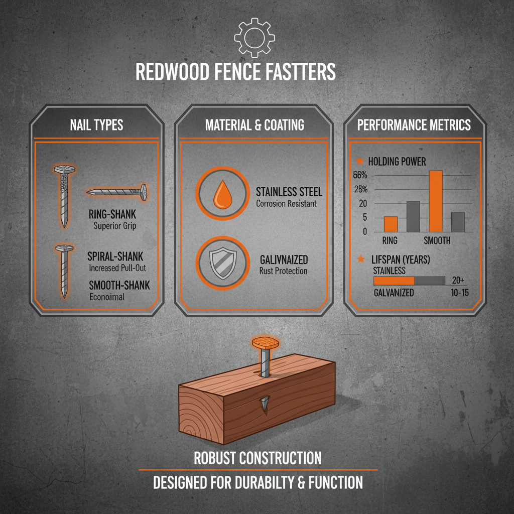Choosing the Best Nails for Redwood Fence Longevity and Strength