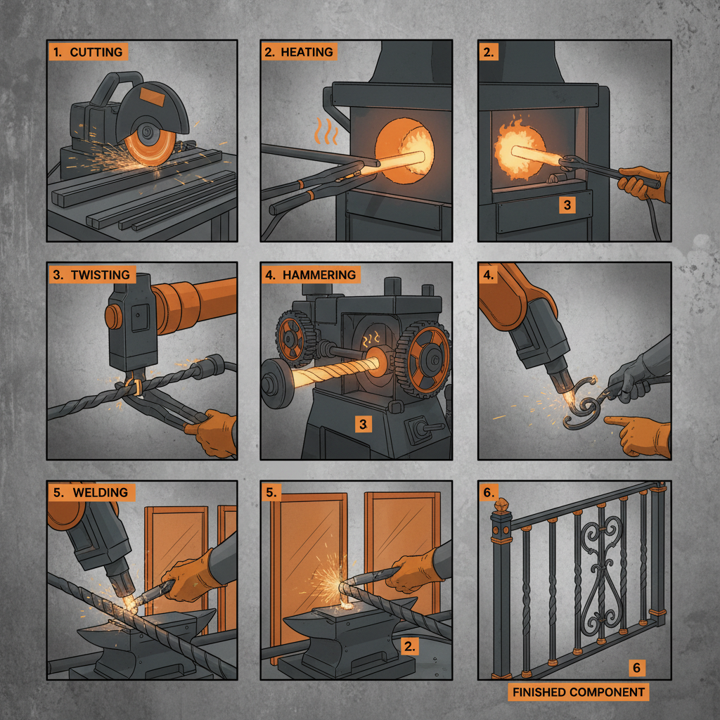 Comprehensive Guide to Durable Wrought Iron Railing Components and Systems