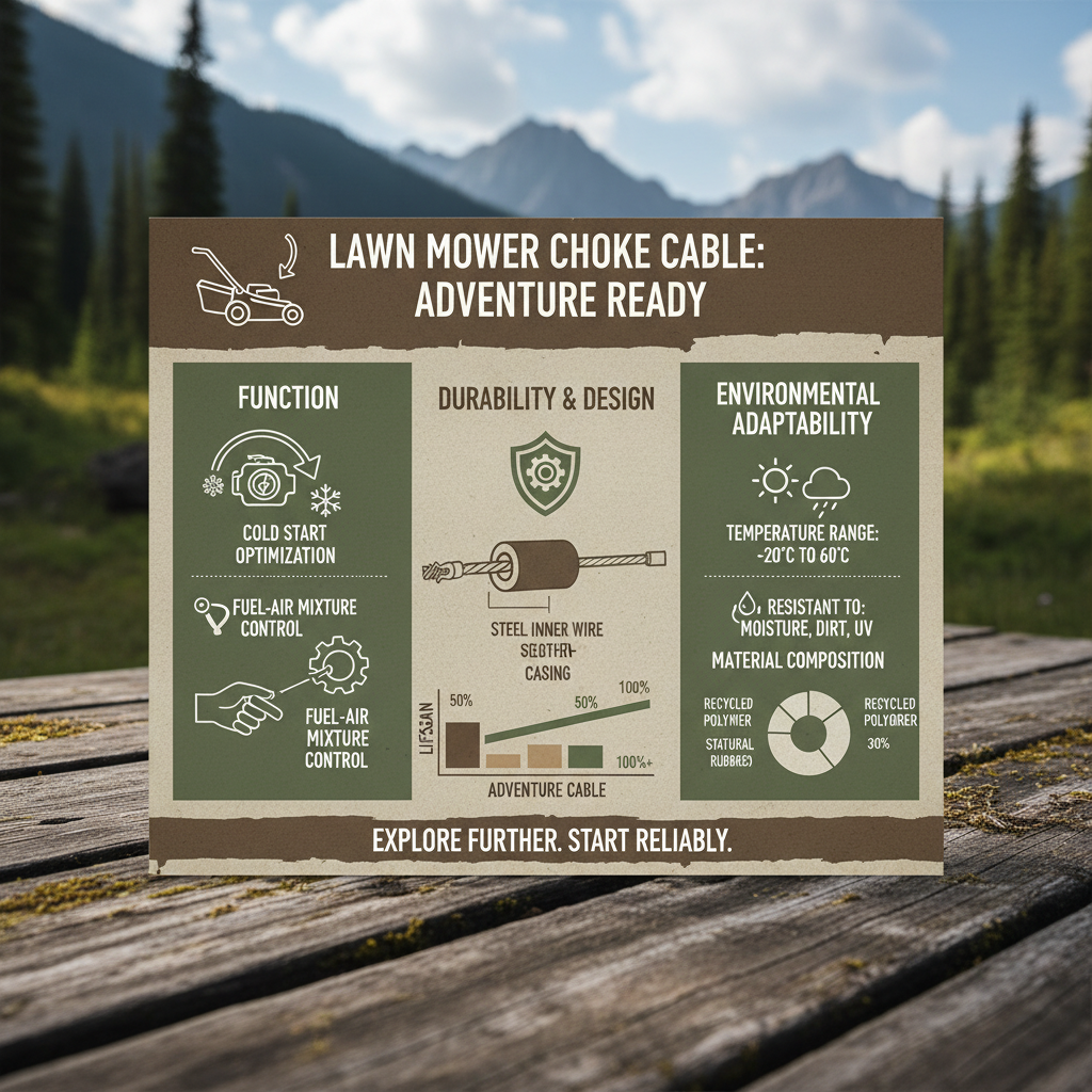 Comprehensive Guide to Choosing the Right Choke Cable for Lawn Mower Maintenance