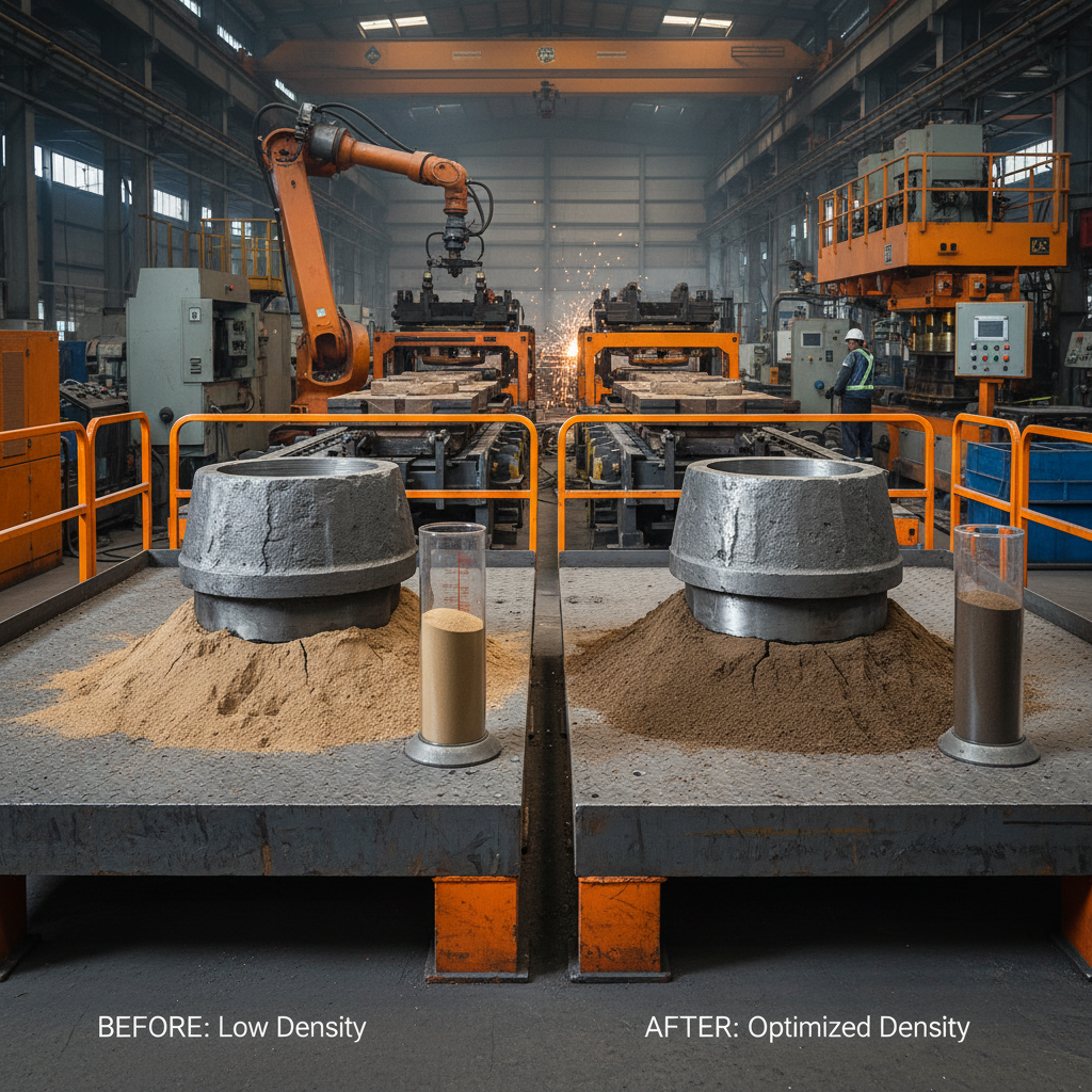 Understanding the Significance of Density of Foundry Sand for Casting Quality