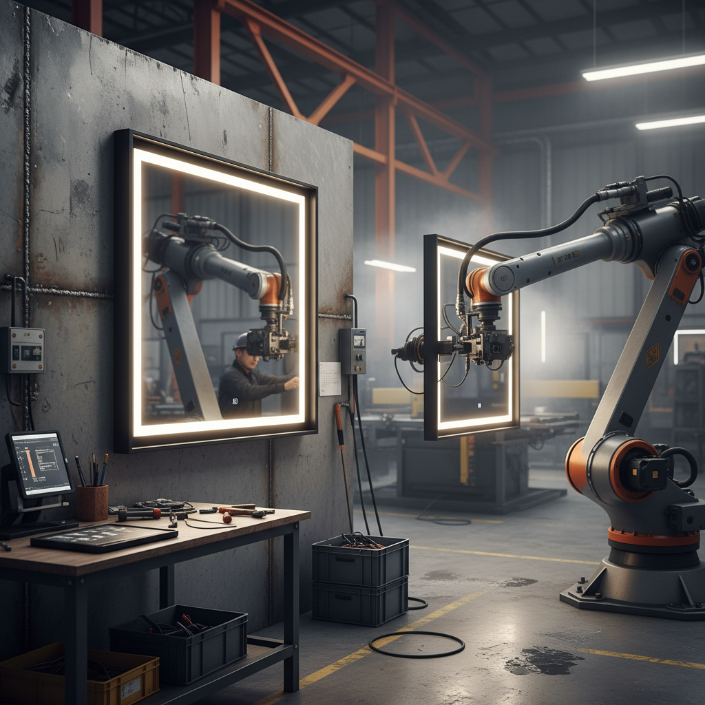 Enhance Your Space with a Stylish LED Mirror Black Frame A Comprehensive Guide