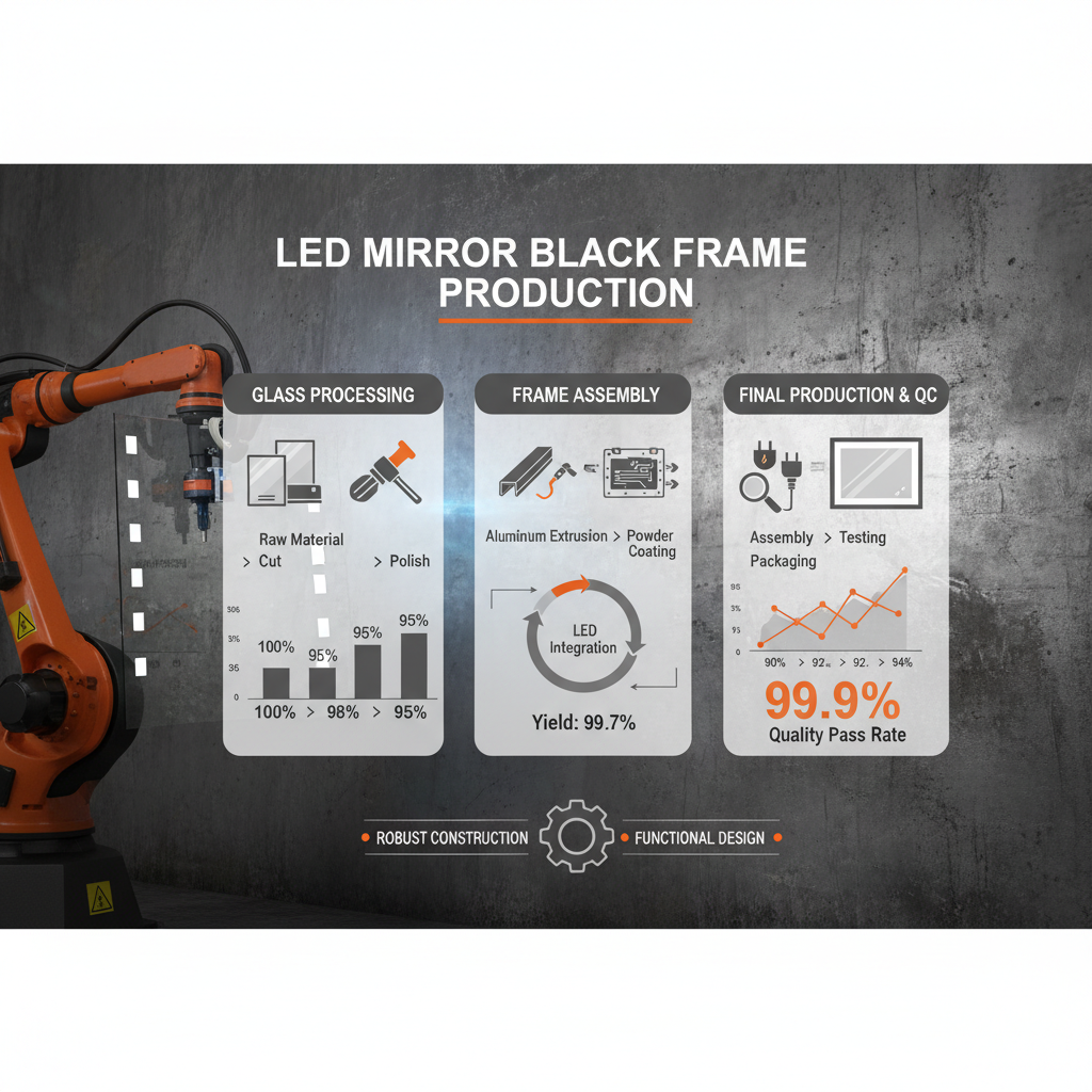 Enhance Your Space with a Stylish LED Mirror Black Frame A Comprehensive Guide