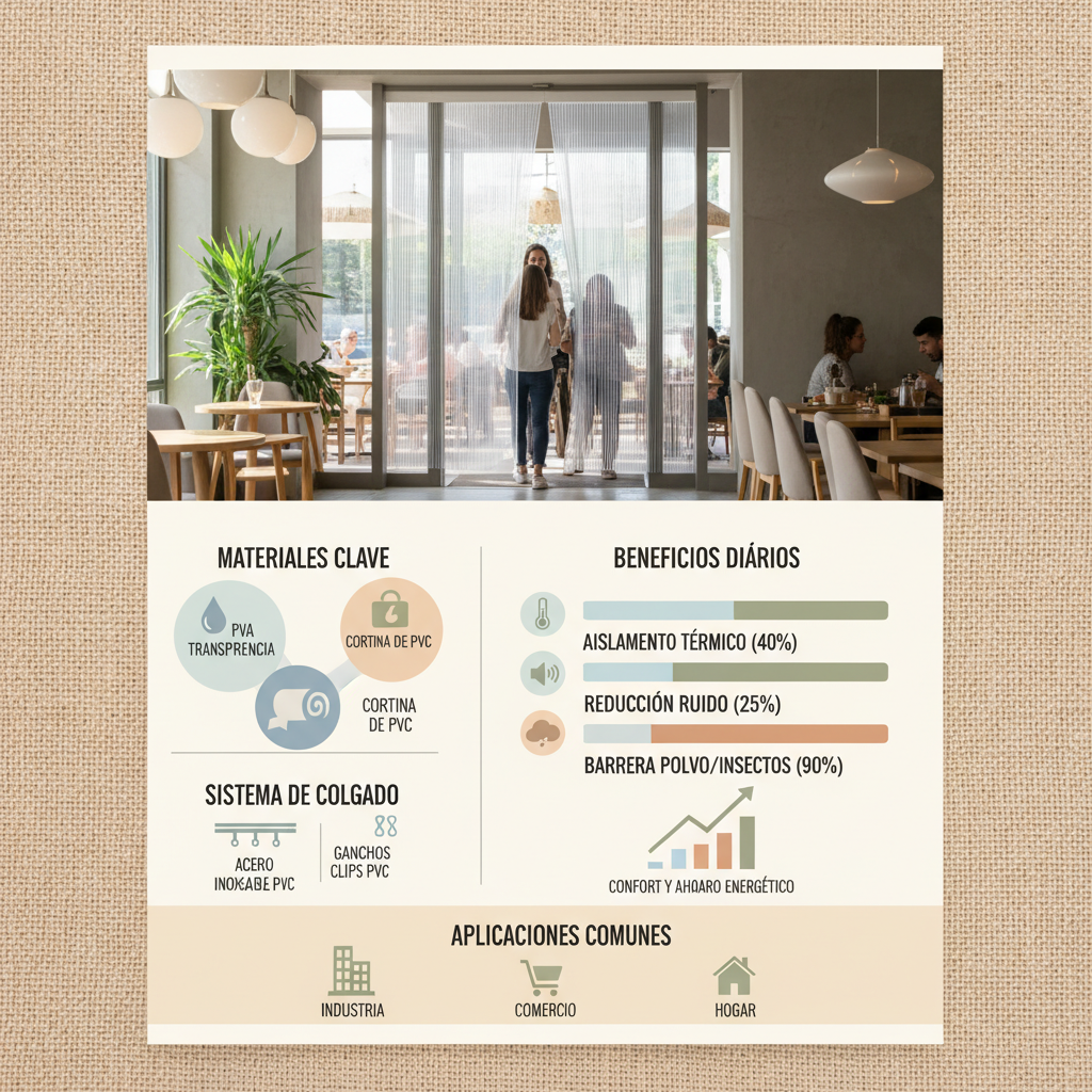 Optimize Safety and Efficiency with Durable Puerta de Tiras de Vinilo PVC Strip Doors