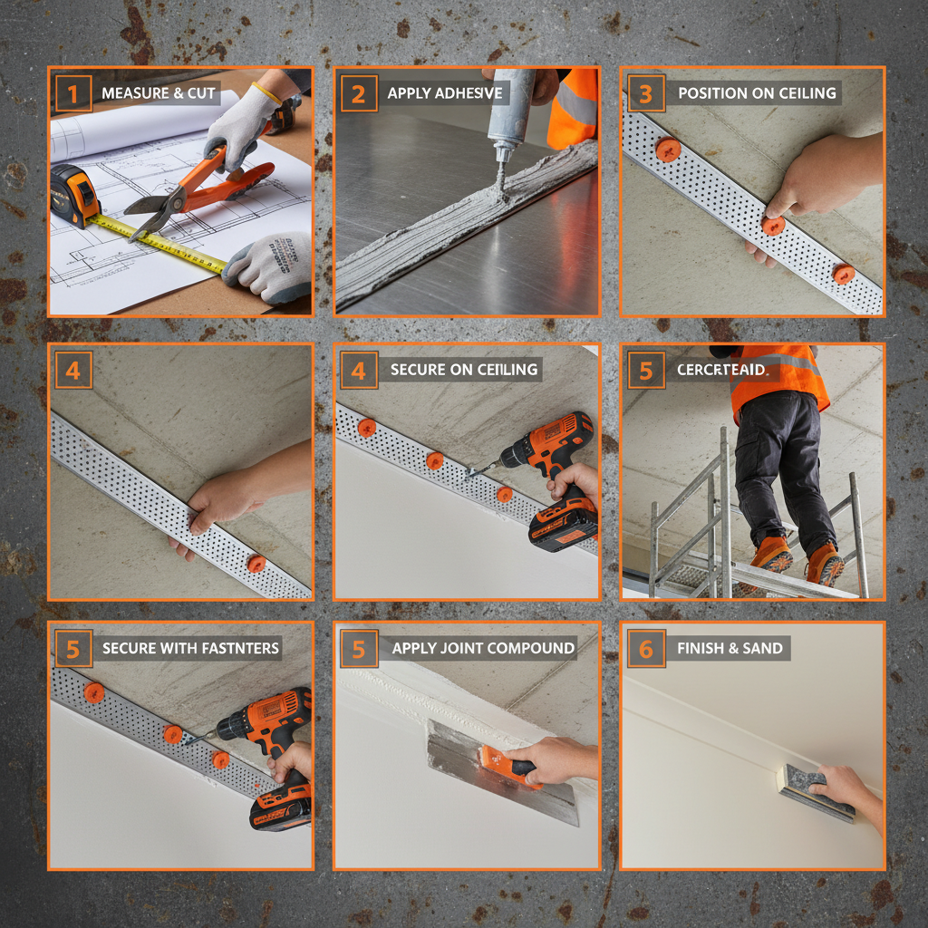 Choosing the Right Corner Bead for Ceiling Applications and Professional Drywall Finishing