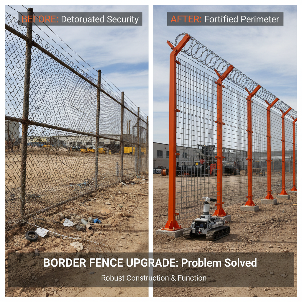 Comprehensive Border Fence Design for Enhanced Security and Effective Migration Control