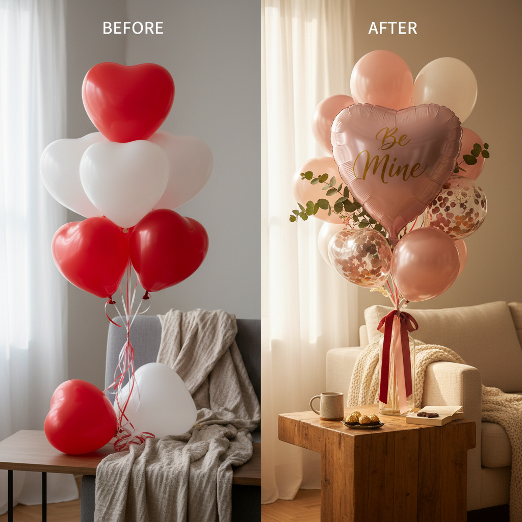 Celebrate Valentines Day with a Stunning Balloon Bouquet for Your Loved One