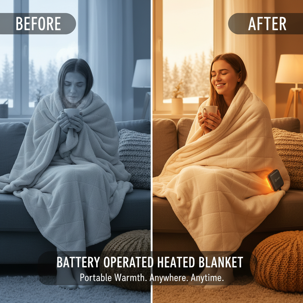 Discover the Comfort of a Battery Operated Heated Blanket for All Your Needs