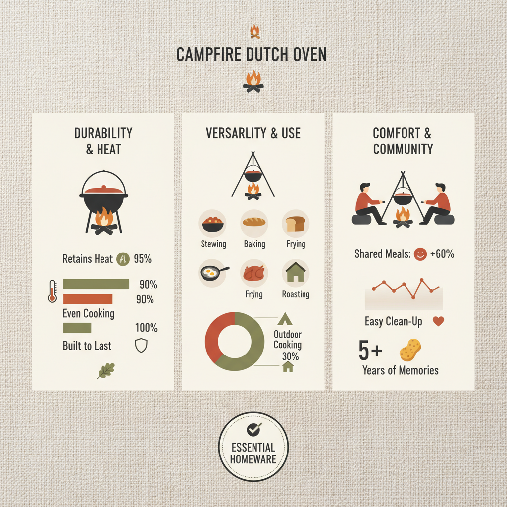 Mastering Outdoor Cooking with a Campfire Tripod Dutch Oven