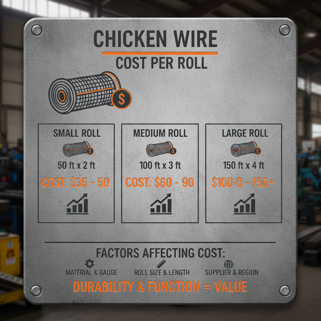 Comprehensive Guide to Chicken Wire Cost Per Roll and Factors Affecting Price