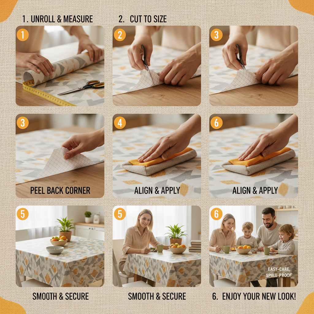 Choosing the Perfect Sticky Table Cover for Your Event Needs