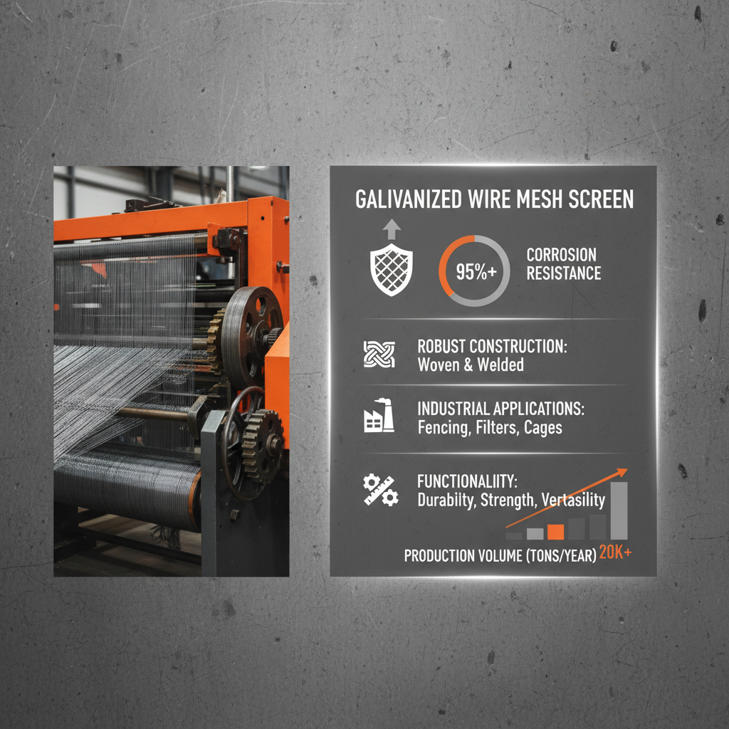 Comprehensive Guide to Durable Galvanized Wire Mesh Screen Applications and Benefits