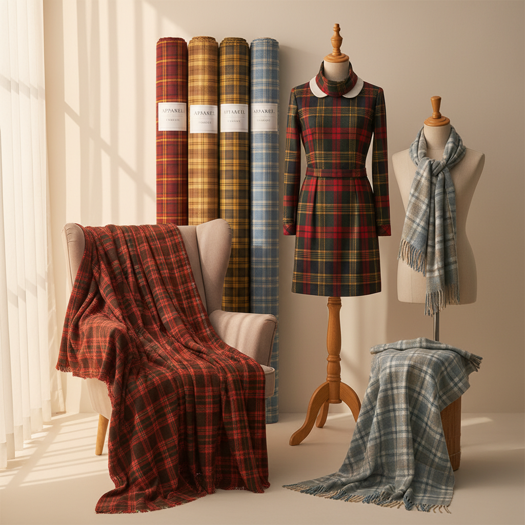 Comprehensive Guide to Polyviscose Tartan Fabric Properties and Applications