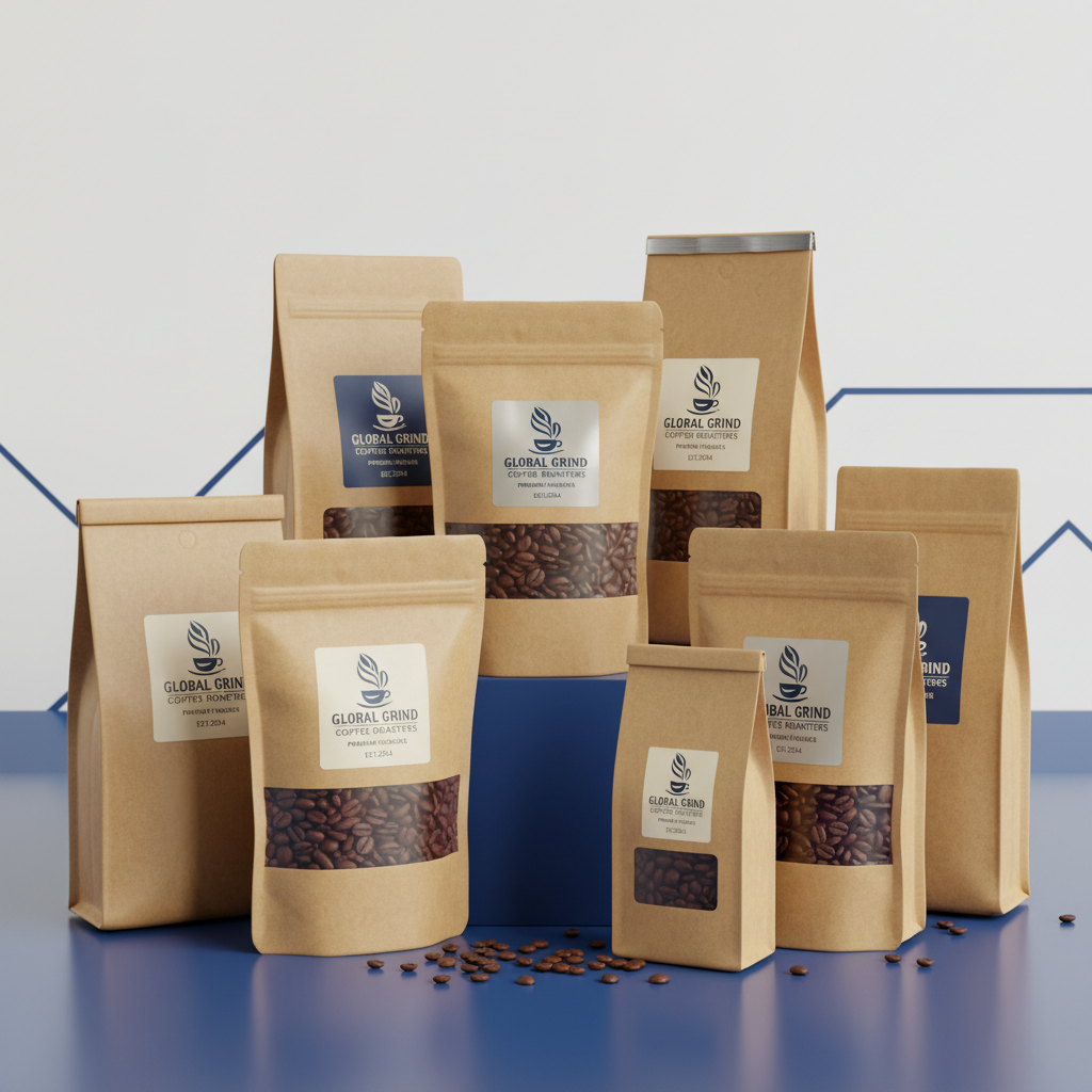 Wholesale Kraft Coffee Bags for Roasters and Retailers
