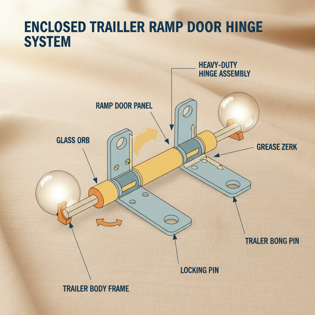 Essential Guide to Enclosed Trailer Rear Ramp Door Hinges for Safe Operation