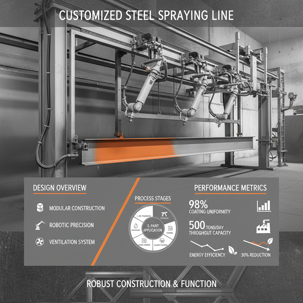 Customized Design of Steel Structure Spraying Line for Efficient Coating Solutions