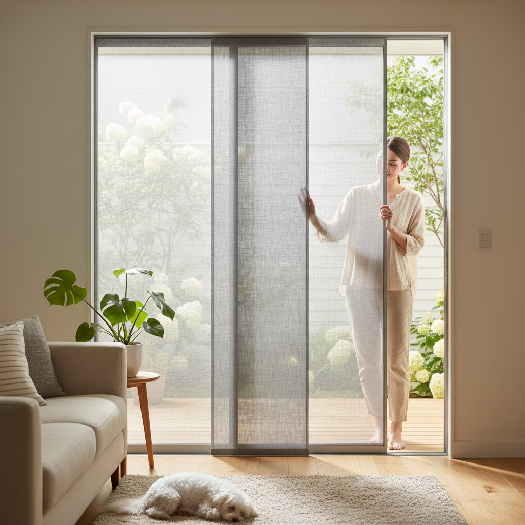 Enhance Your Home with a Stylish Modern Sliding Screen Door