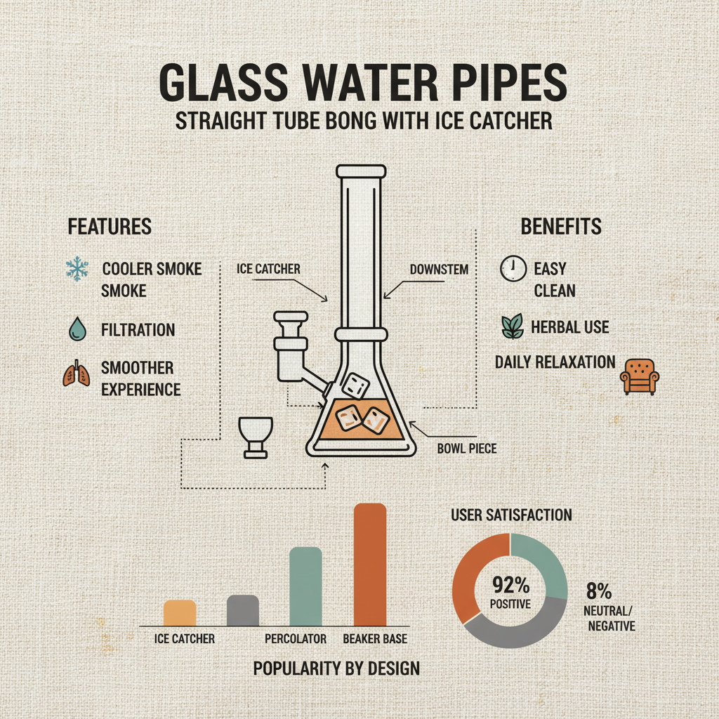 Discover the Benefits of a Straight Tube Bong with Ice Catcher for Smoother Hits