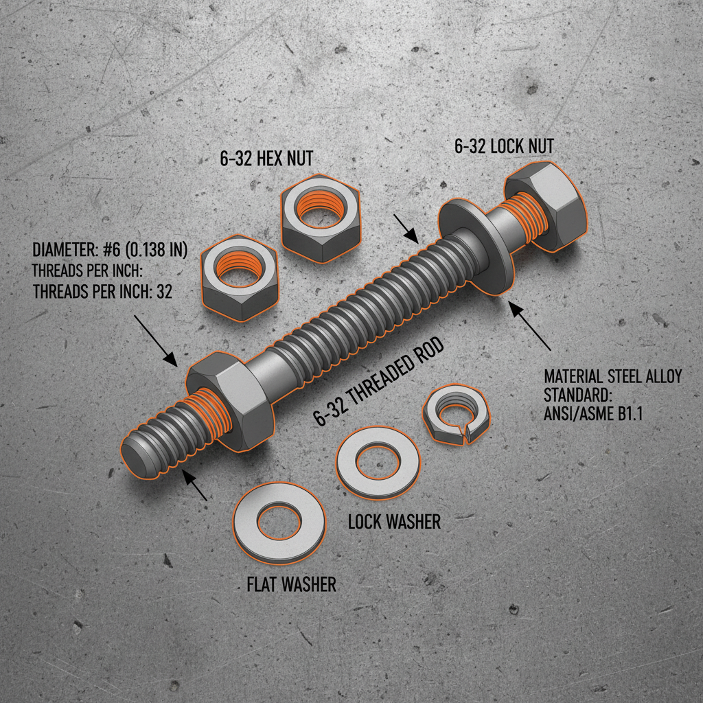 Comprehensive Guide to the 6 32 Rod Applications and Material Options