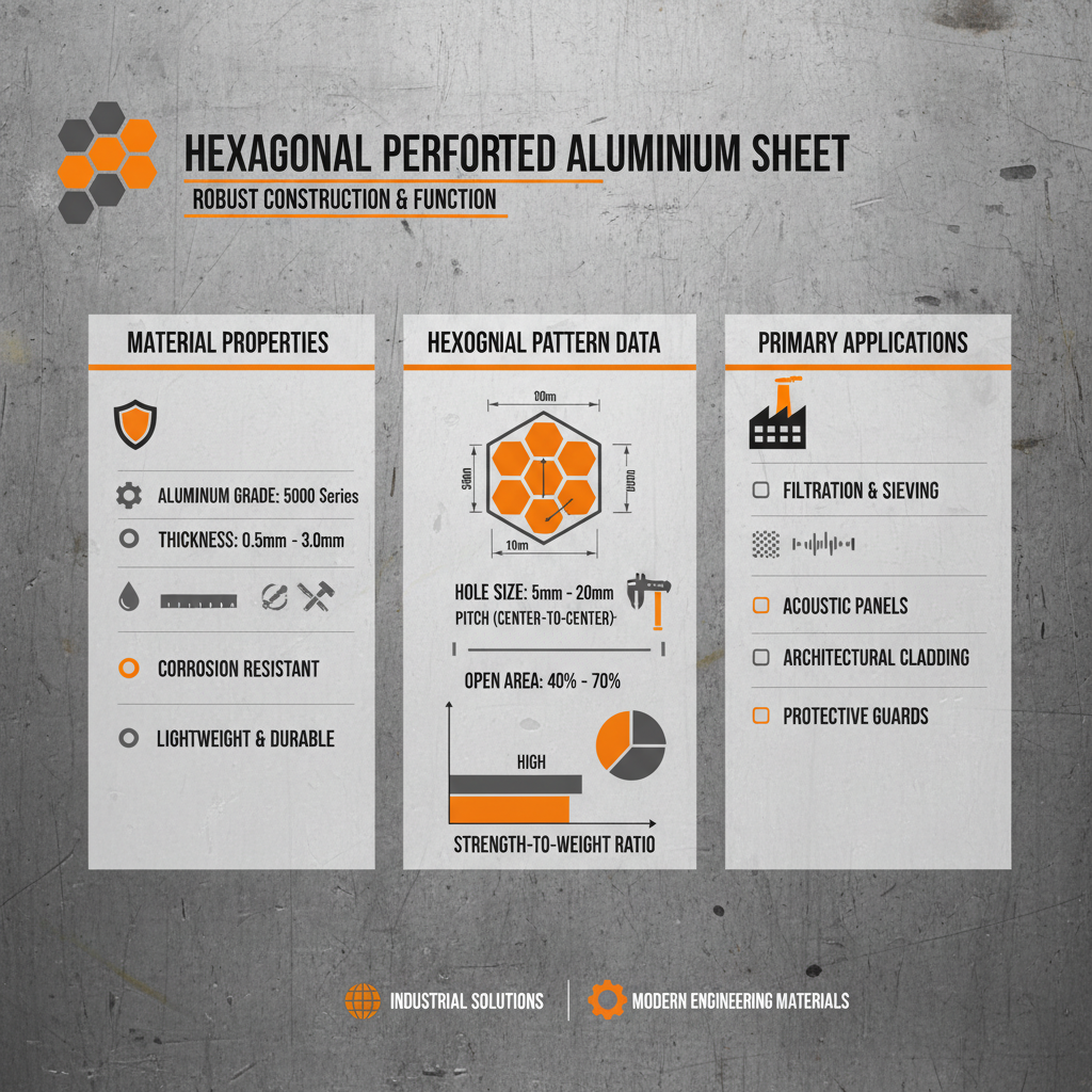Exploring Hexagonal Perforated Aluminum Sheet Applications and Manufacturing Processes