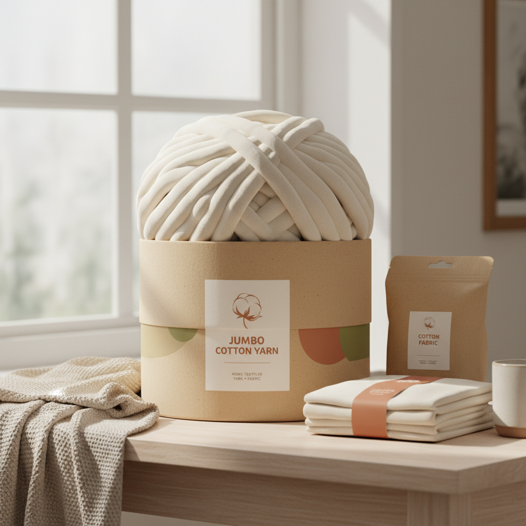 Exploring the World of Jumbo Cotton Yarn for Knitting and Crochet