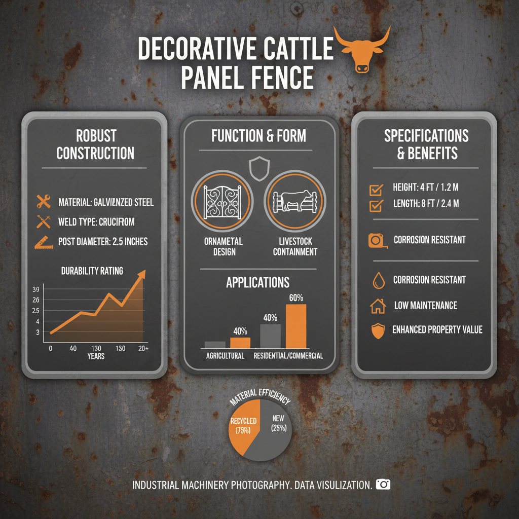 Comprehensive Guide to Decorative Cattle Panel Fence Selection and Installation