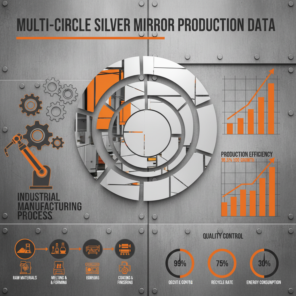 Elevate Your Decor with Stunning Multi Circle Mirror Silver Designs