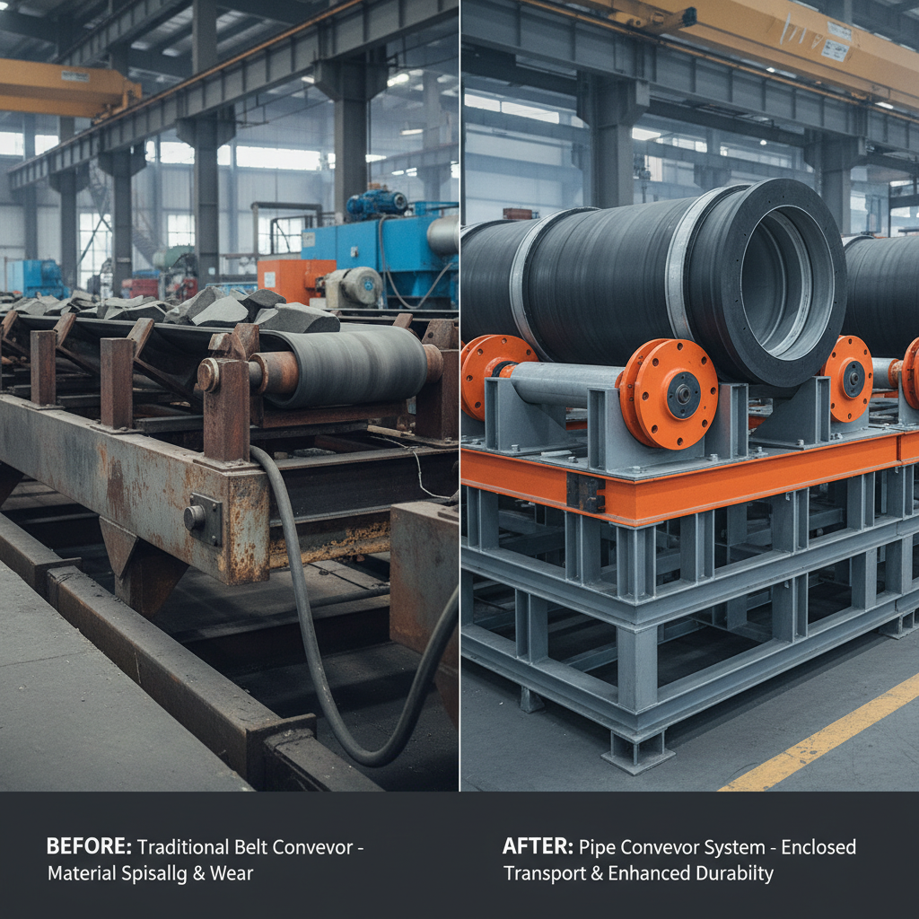 pipe conveyor rollers