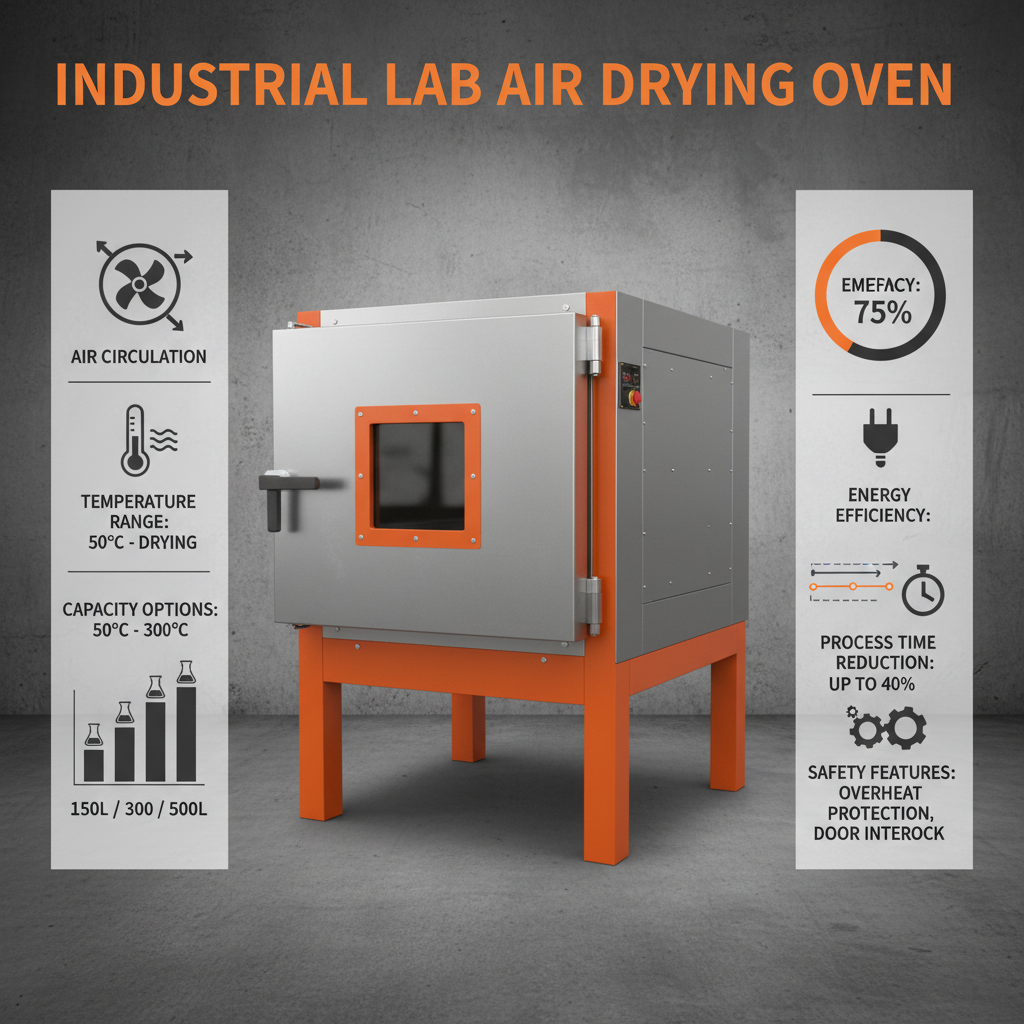 Industrial Lab Air Drying Oven