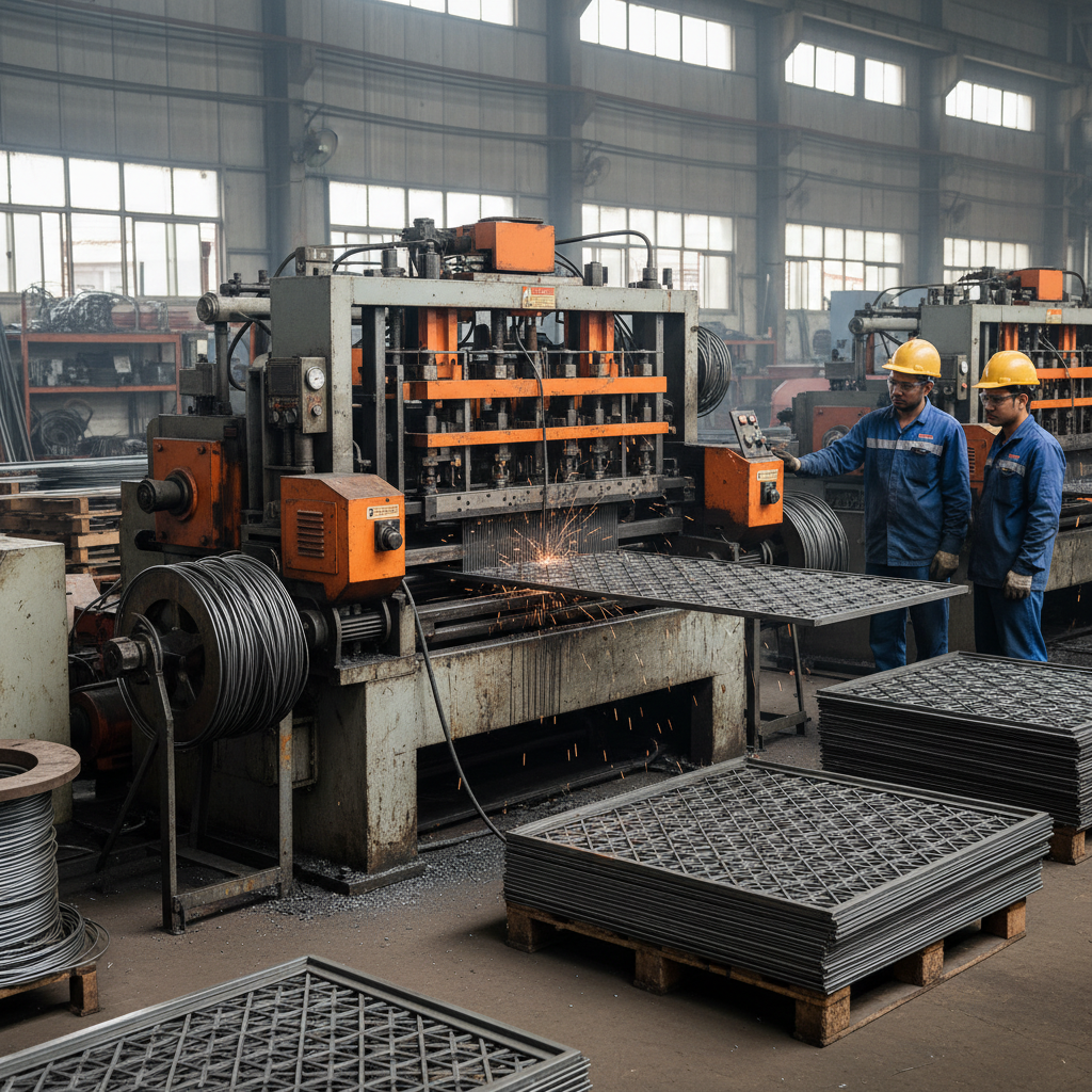 iron jali making machine