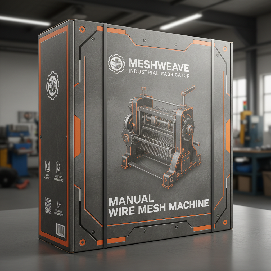 manual wire mesh making machine