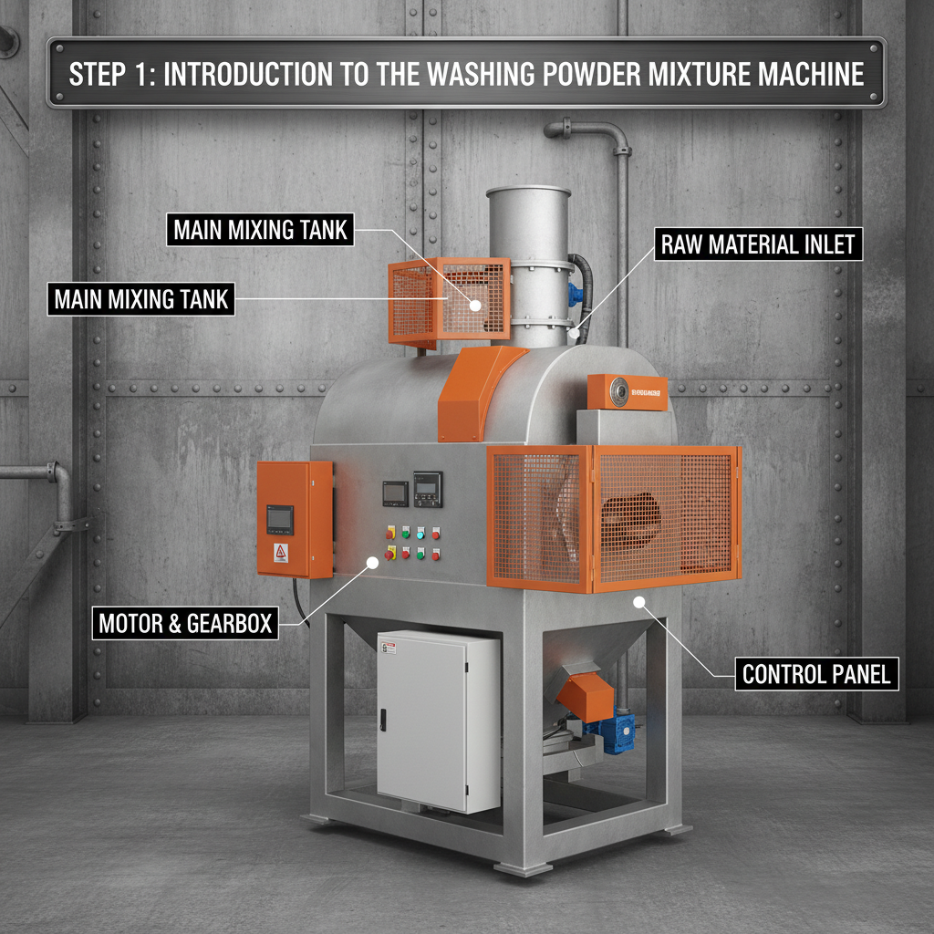 Optimizing Detergent Production with a Washing Powder Mixture Machine