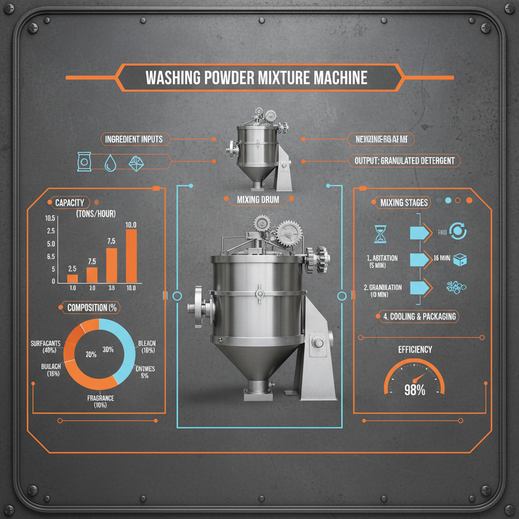 Optimizing Detergent Production with a Washing Powder Mixture Machine