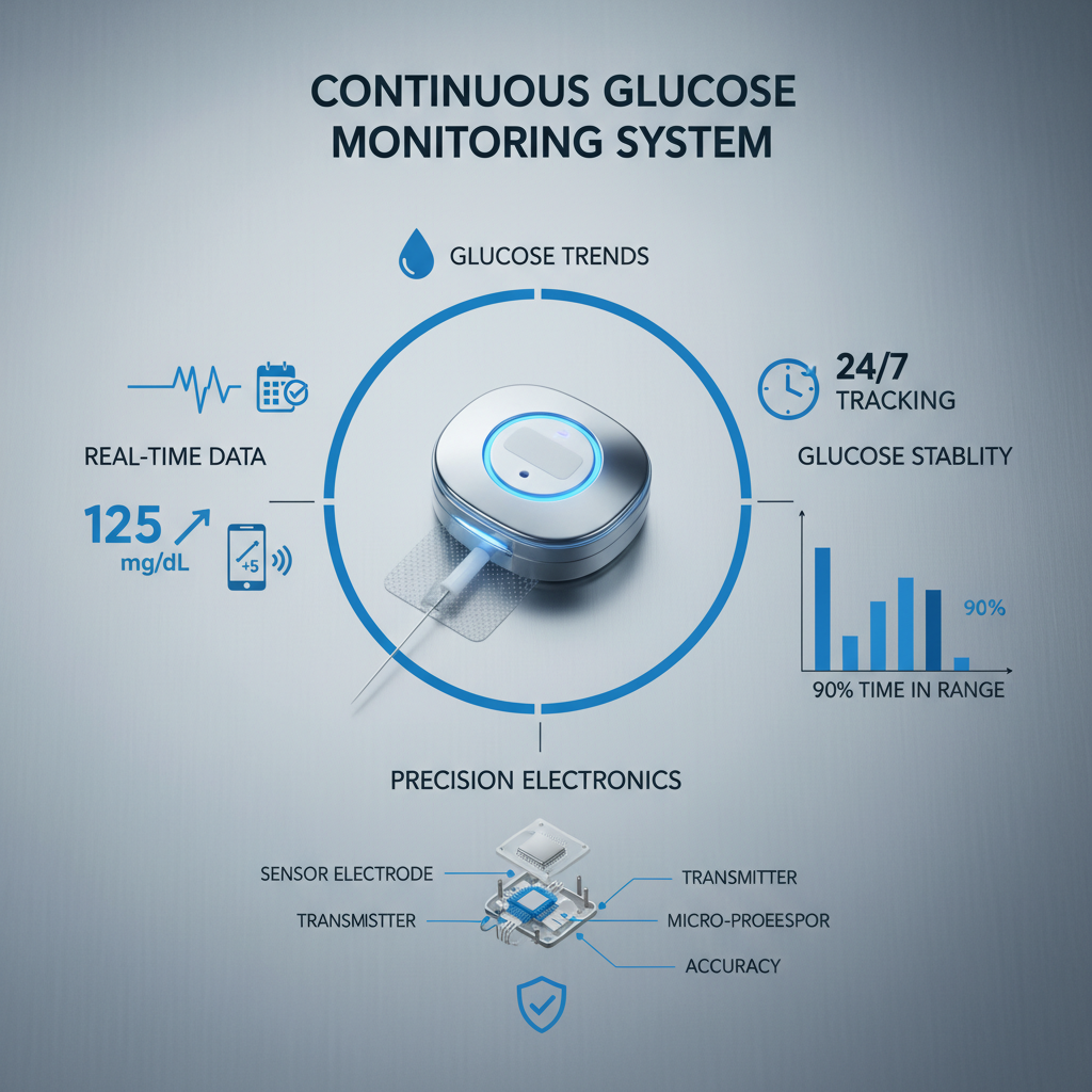 continuous glucose monitoring system sensor Products