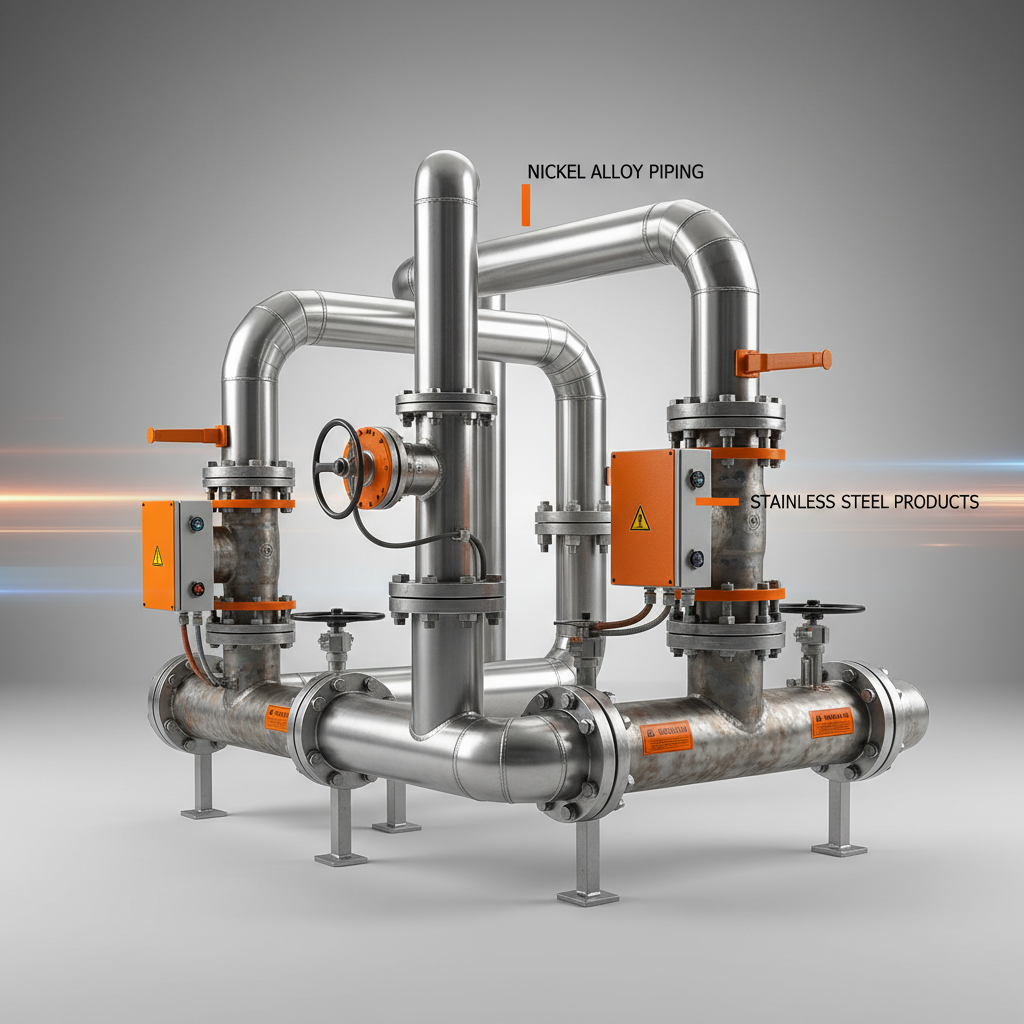 stainless and nickel alloy piping products
