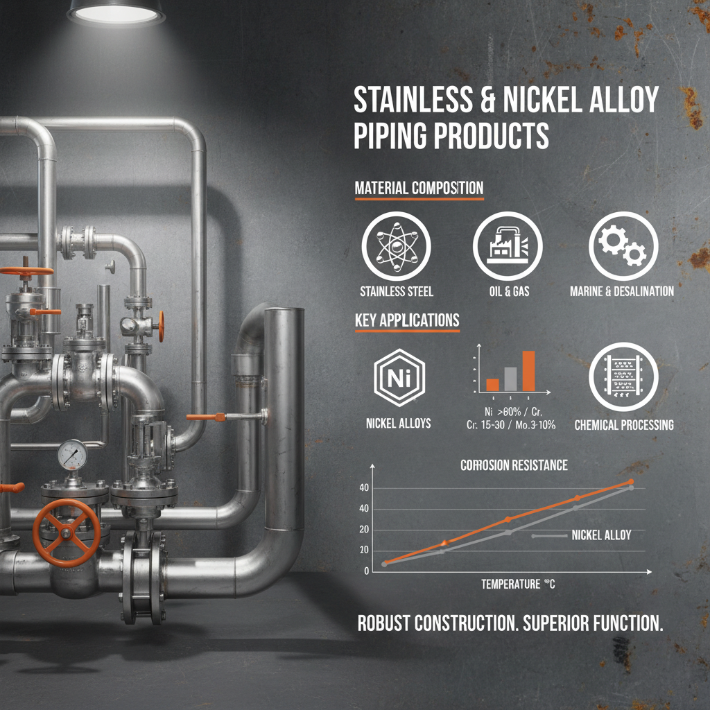 stainless and nickel alloy piping products