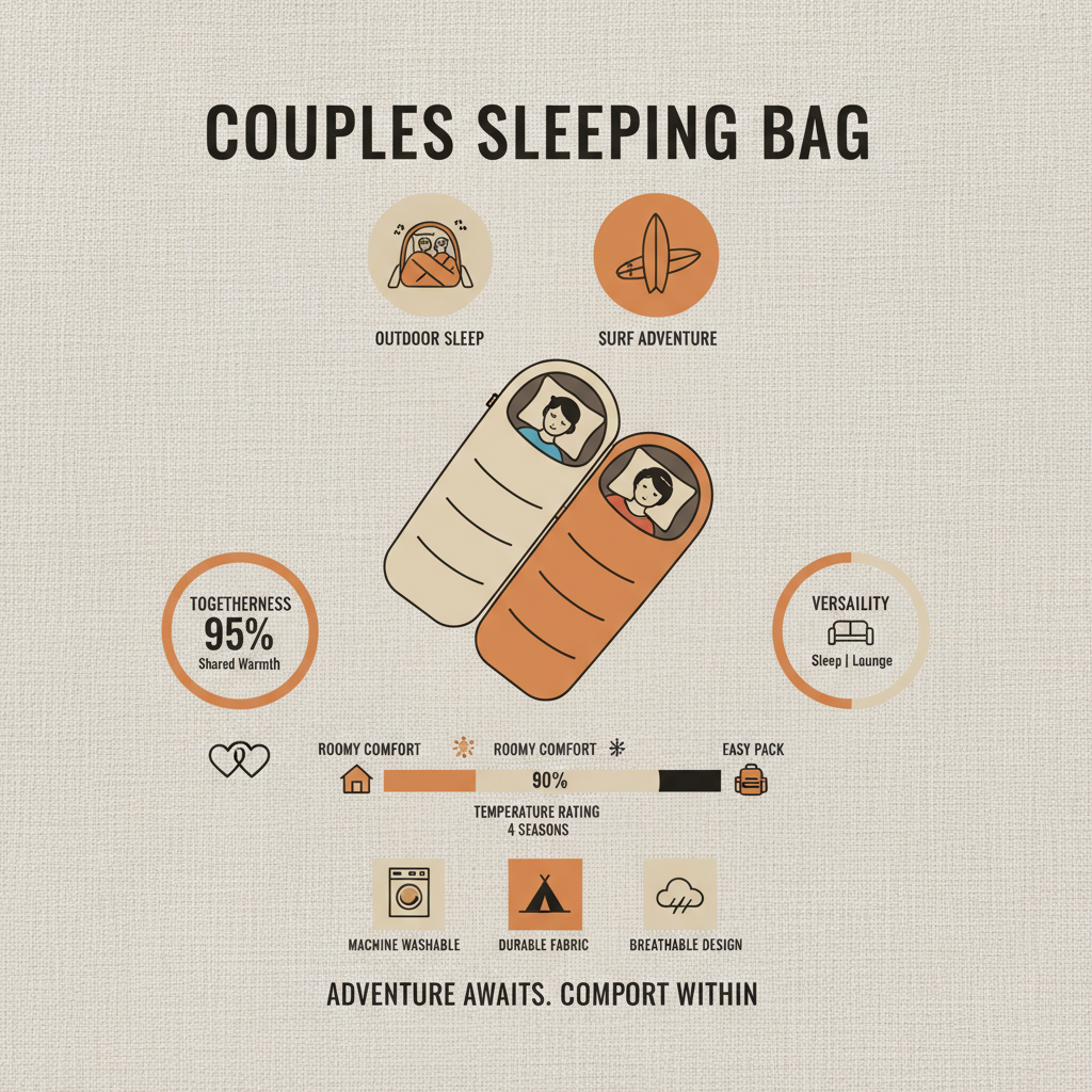 Choosing the Perfect Couples Sleeping Bag for Comfortable Outdoor Adventures