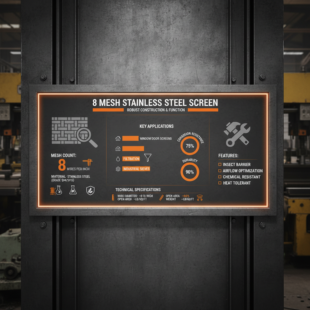 Comprehensive Guide to 8 Mesh Stainless Steel Screen Applications and Benefits