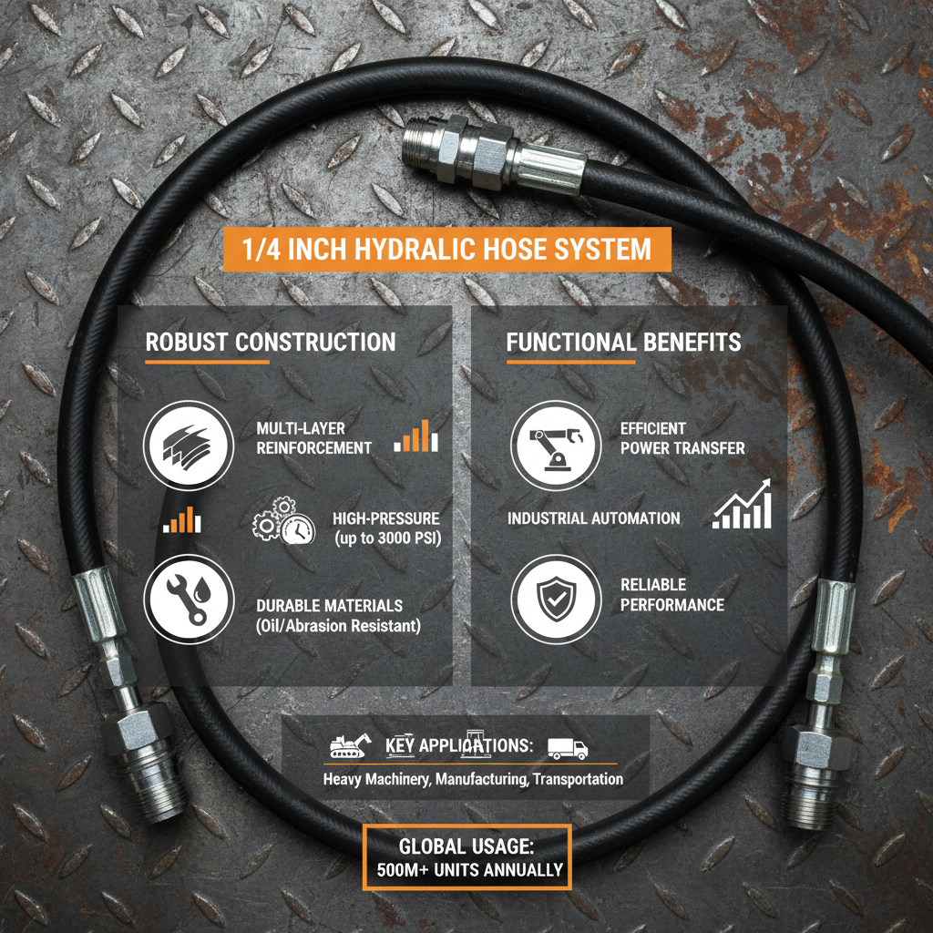 Comprehensive Guide to 1 4 Inch Hydraulic Hose Applications and Selection